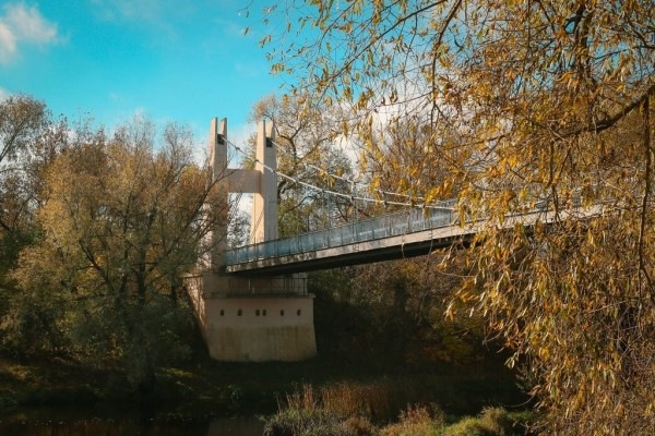 А вы знали, что на месте подвесного моста у «звезды» Брестской крепости был автомобильный?