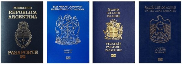 Какой цвет паспорта самый популярный в мире – рейтинг