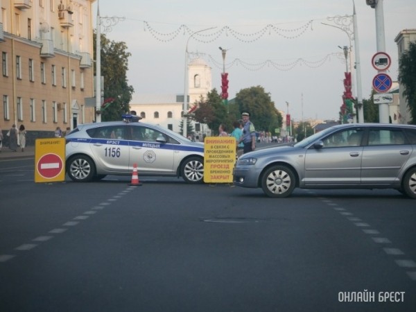 В Бресте с 6 по 9 мая будет ограничено движение транспорта: где и когда