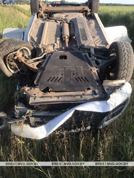 Житель Бреста попал в ДТП в Ивацевичском районе