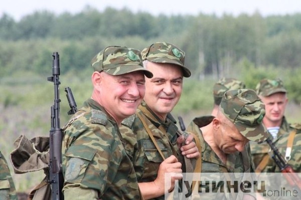 Как проходит учебный сбор теробороны в Лунинце. Подробности