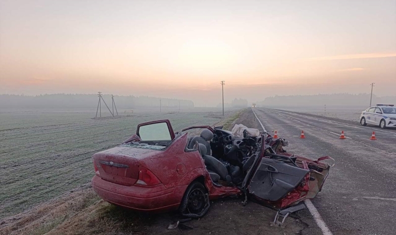 
												Смертельное ДТП в Пинском районе: оторвавшийся прицеп столкнулся с автомобилем
											