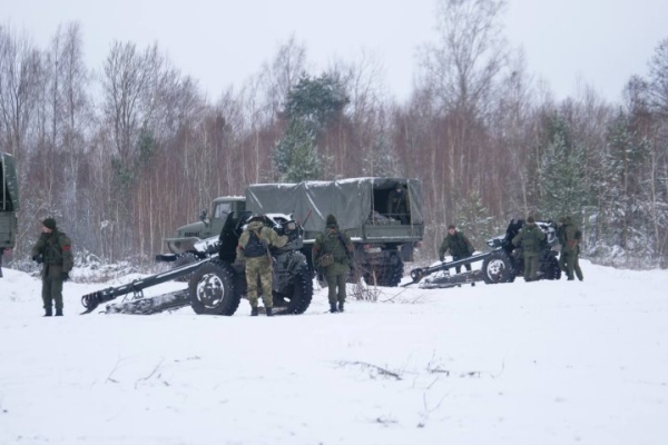 Под Брестом прошли учения с боевой стрельбой