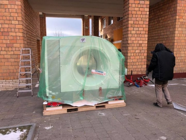 Компьютерный томограф установили в Ляховичской ЦРБ