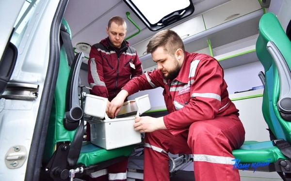 Парк автомобилей скорой помощи пополнился в Барановичах