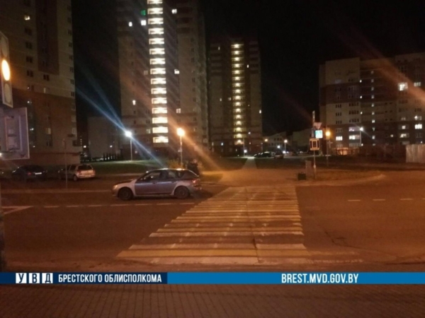 Автомобиль сбил женщину в Бресте
