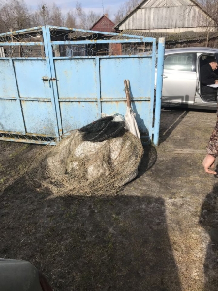 У браконьеров в Брестской области обнаружили рыболовные сети длиной почти километр