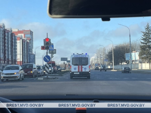 В Бресте ГАИ провела прогон «скорой»