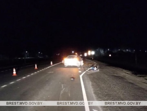 В Брестской области водитель BMW насмерть сбил человека